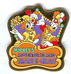 TDR - Donald & Daisy - Mickeys Adventureland Mardi Gras - Attraction - TDL