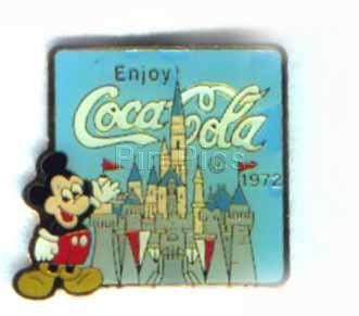 Coca Cola Mickey Mouse/Castle 1972