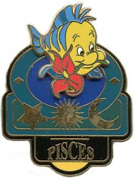 Flounder - Pisces - Signs of the Zodiac - Little Mermaid