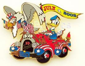 Disney Auctions - Donald Duck - July 4th, 2002