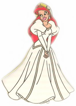 DLRP - Princess Series (Ariel in Wedding Gown)