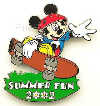 Disney Auctions - Summer Fun 2002 (Mickey Mouse Skateboard)