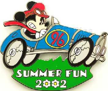 Disney Auctions - Summer Fun 2002 (Race Car Mickey)