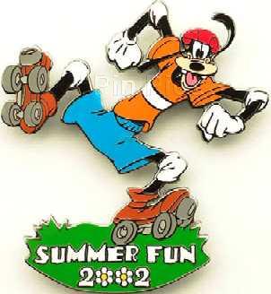 Disney Auctions - Summer Fun 2002 (Goofy Skating)