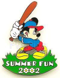 Disney Auctions - Summer Fun 2002 (Mickey Baseball)