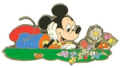 Disney Auctions - In The Garden (Mickey)