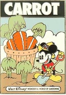 Disney Auctions - In The Garden (Carrot Seed Packet)
