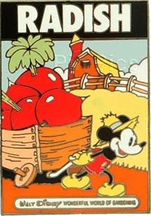 Disney Auctions - In The Garden (Radish Seed Packet)
