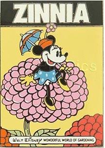 Disney Auctions - In The Garden (Zinnia Seed Packet)
