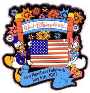 WDW - Donald & Daisy - July 4, 2002 - Cast