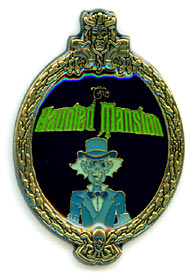 WDW - Ezra Ghost - Haunted Mansion - Oval Frame