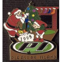 WDW - Santa, Elf - Pleasure Island Holiday 1998