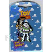 Plastic Woody and Buzz Pin