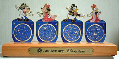 TDR - Mickey, Minnie, Donald & Daisy Duck - Maihama - 2nd Anniversary - 4 Pin Set - TDL