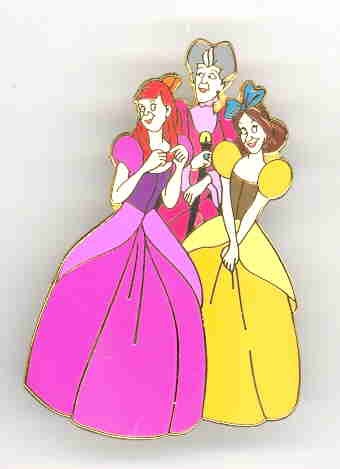 WDW - Drizella, Anastasia and Lady Tremaine - Cinderella Framed Set