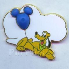 WDW - Pluto - Mickey Shaped Balloon Free-D Series
