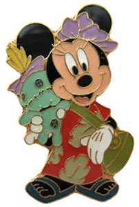 JDS - Minnie as Lilo - Dress Up Minnie - Storybook - From a 3 Pin Boxed Set