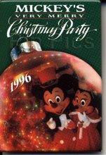 Button - WDW - Cast Member - Mickey's Very Merry Christmas Party (1996)