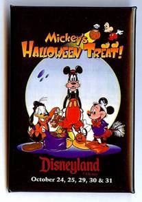 Button - 1996 Mickey's Halloween Treat - (Portrait)