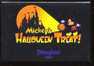 Button - 1995 Mickey's Halloween Treat - Landscape