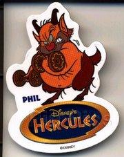 Button - WDW - Cast Member - Phil (from Hercules)