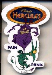 Button - WDW - Cast Member - Pain & Panic (from Hercules)