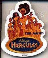Button - WDW - Cast Member - The Muses (from Hercules)