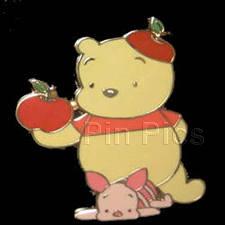 JDS - Pooh & Piglet - Apples - Fruit