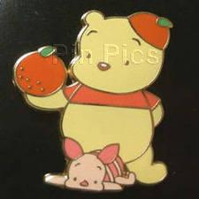 JDS - Pooh & Piglet - Oranges - Fruit