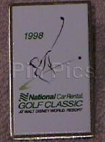 WDW - 1998 Walt Disney World Golf Classic - National Car Rental (sponsor)