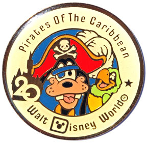 WDW - Goofy Pirates of the Caribbean - 20th Anniversary