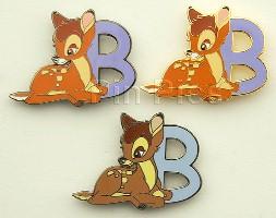 Disney Auctions - Alphabet Pin B Bambi Prototypes