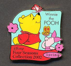 M&P - Pooh & Piglet - Spring - Four Seasons Collection 2002