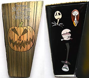 Disney Catalog - Nightmare Before Christmas Coffin Boxed Pin Set #1