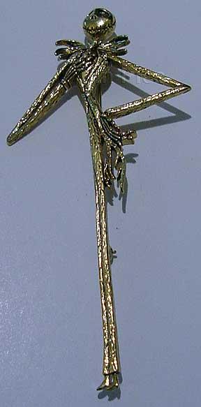 Figural Jack Skellington Pin from Nightmare Before Christmas
