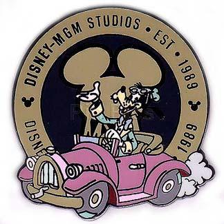 WDW - Goofy - MGM Studios - Goofy - EST 1989 - Pink Car