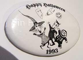 Button - Another Nightmare Before Christmas Halloween Party 1993