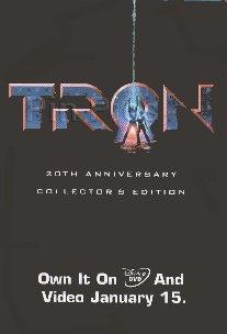 TRON 20th Anniversary Promotional Button