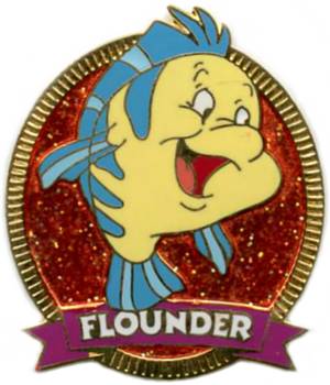 JDS - Flounder - Glitter Ovals