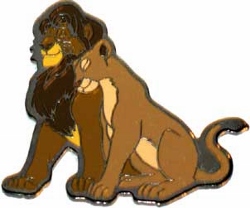 Lion King Simba and Nala adults
