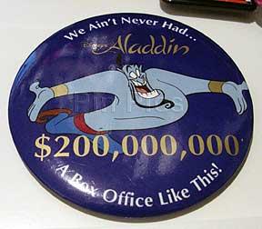Feature Animation $200 Million Aladdin Button
