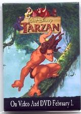 Walt Disney Tarzan - Video & DVD release button