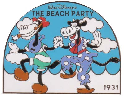 M&P - Clarabelle & Horace Horsecollar - The Beach Party 1931 - History of Art 2002