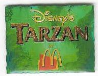 McDonalds Tarzan Release - Staff Member Pin