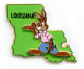 State Character Pins (Louisiana/Brer Rabbit)