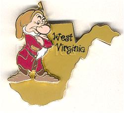 State Character Pins (West Virginia/Grumpy)