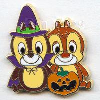 JDS - Chip & Dale - Halloween Witch - Autumn - Fall
