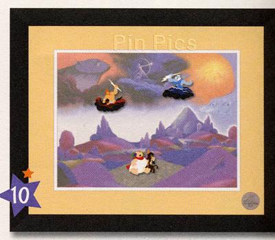 The Search For Imagination Pin Event - Framed Pin Set (Let the Lightning Bolts Fly)