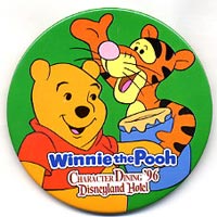 Character Dining '96 Disneyland Hotel (Winnie the Pooh & Tigger)