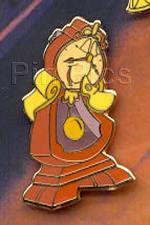 DLR GWP Beauty and the Beast Map Pin - Cogsworth